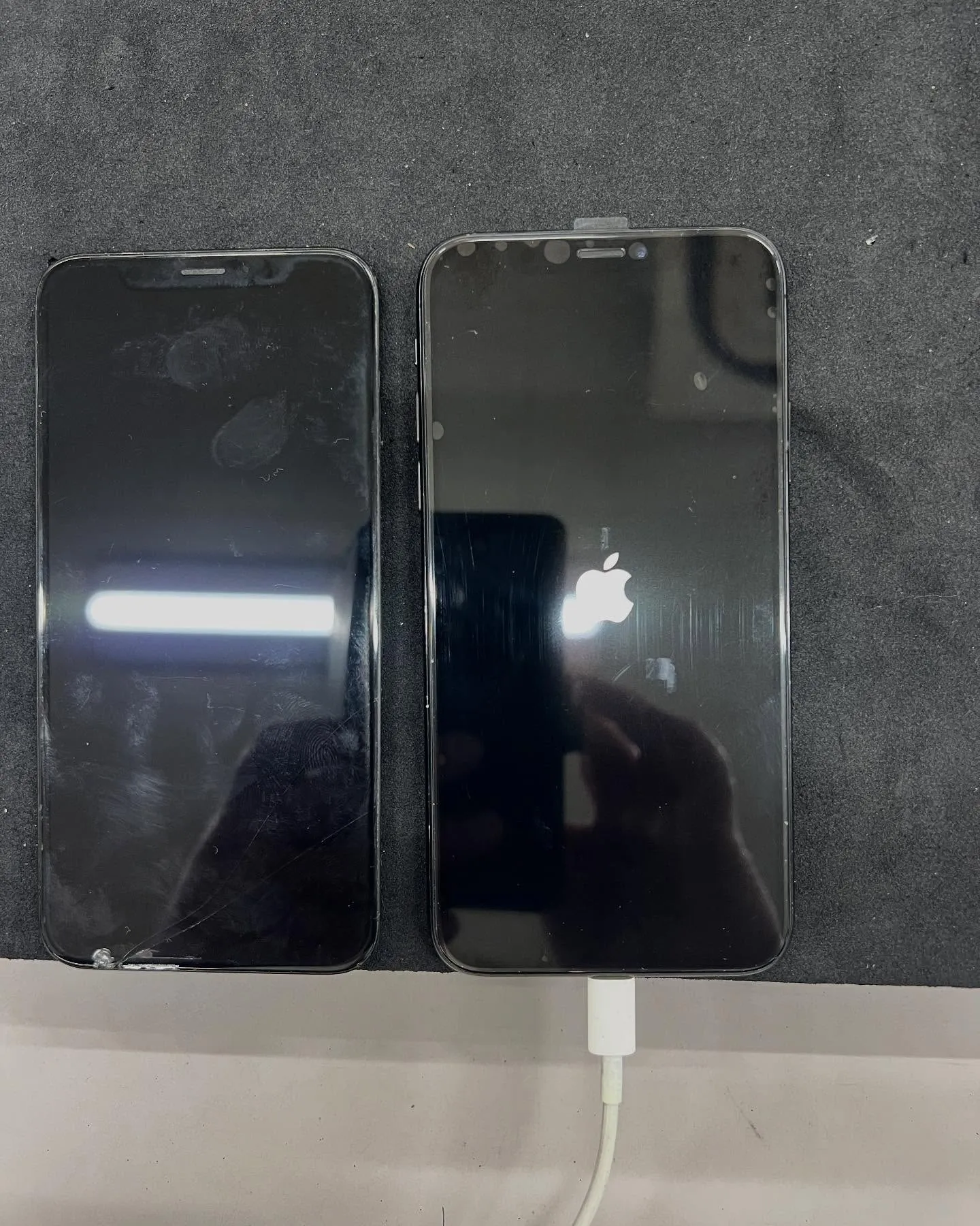 iPhoneXの画面修理