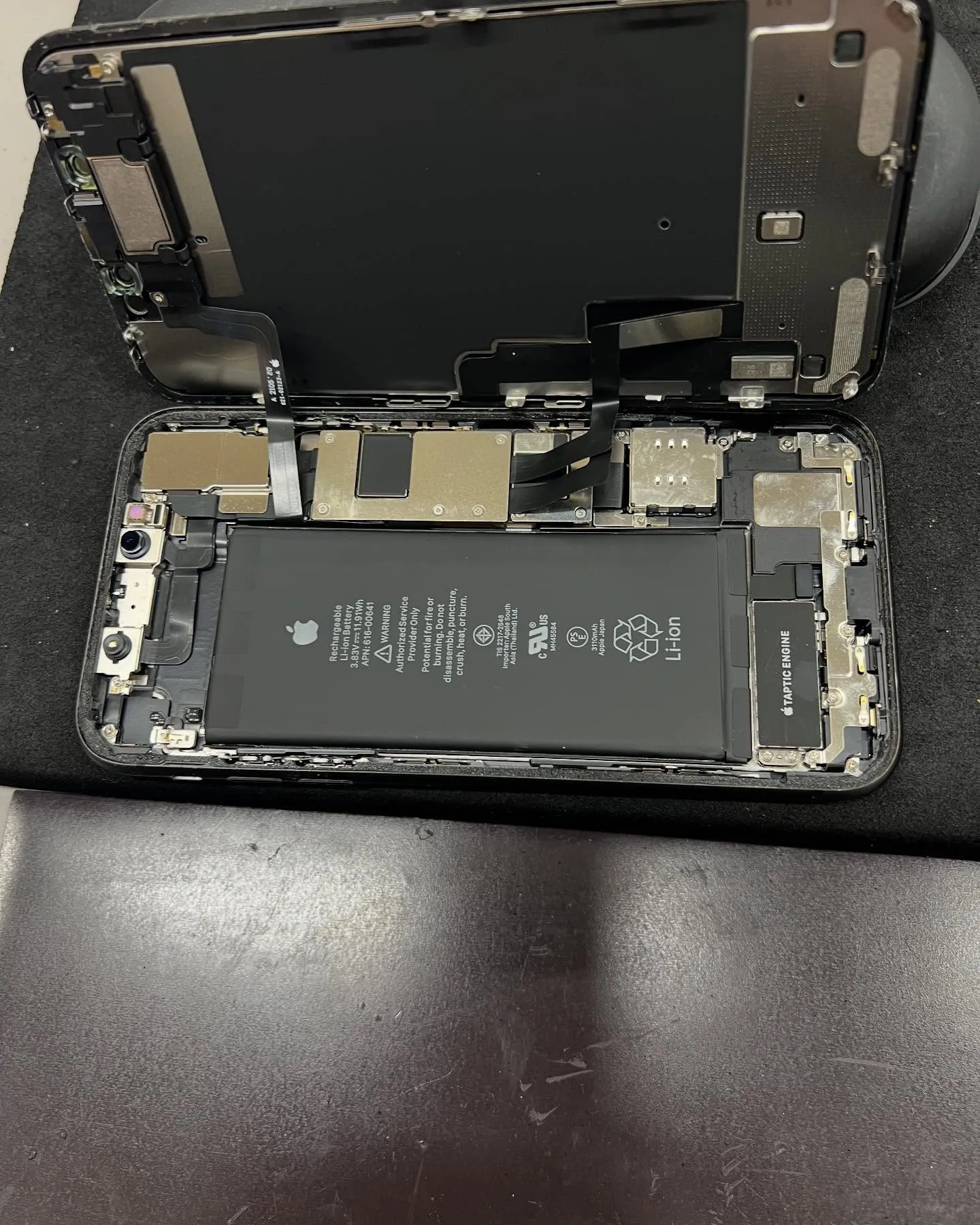 iPhone 11のバッテリー交換