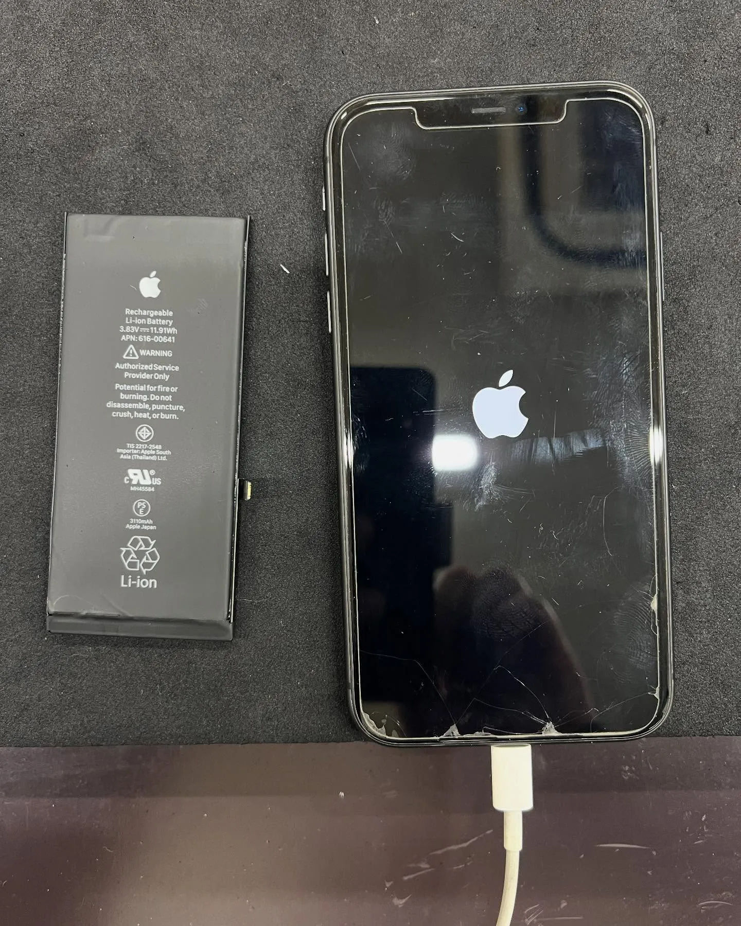 iPhone 11のバッテリー交換