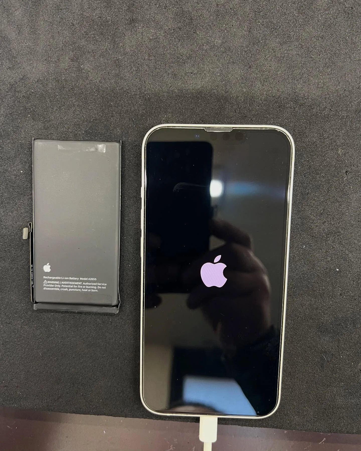 iPhone13のバッテリー交換