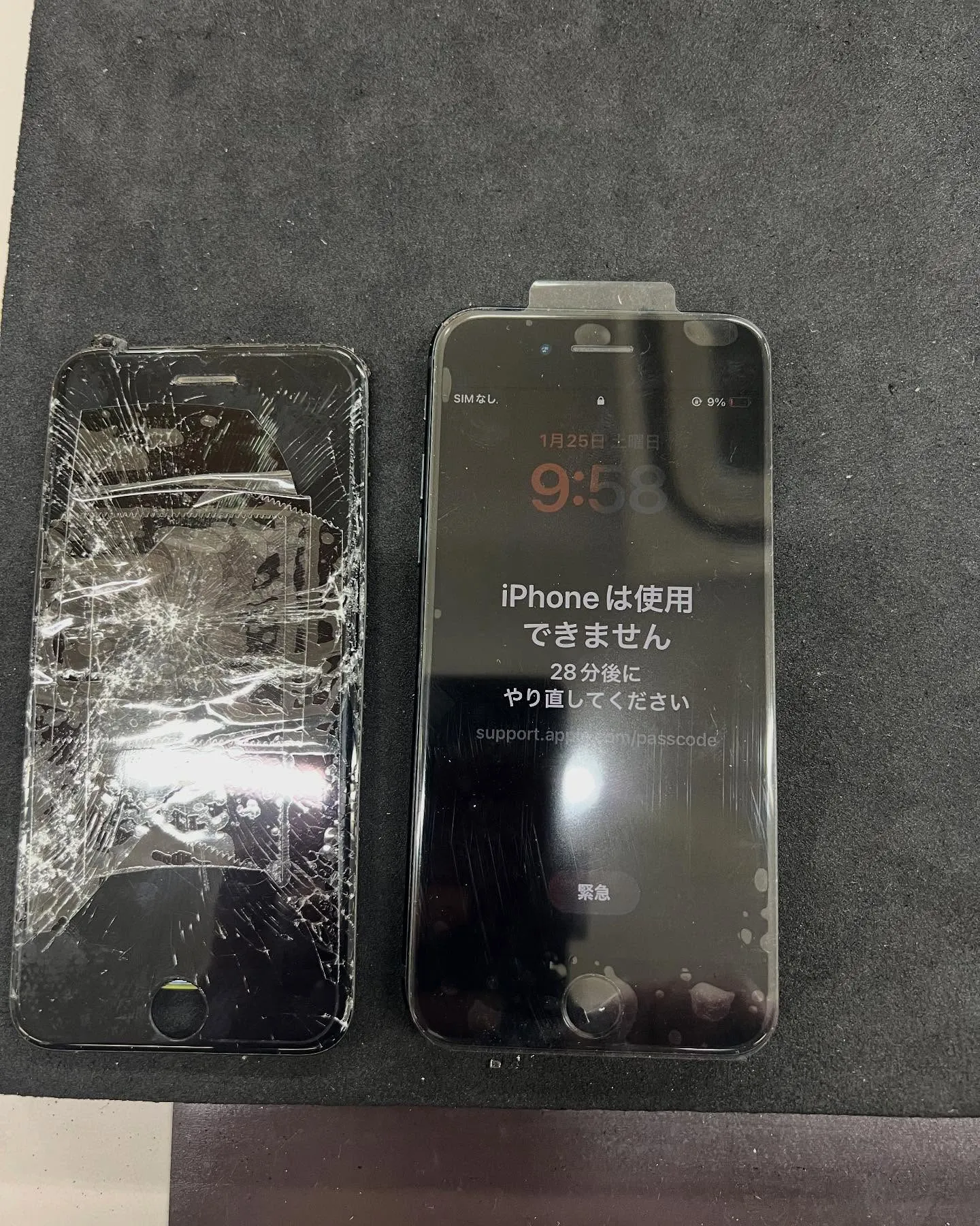 iPhone SE3の画面修理