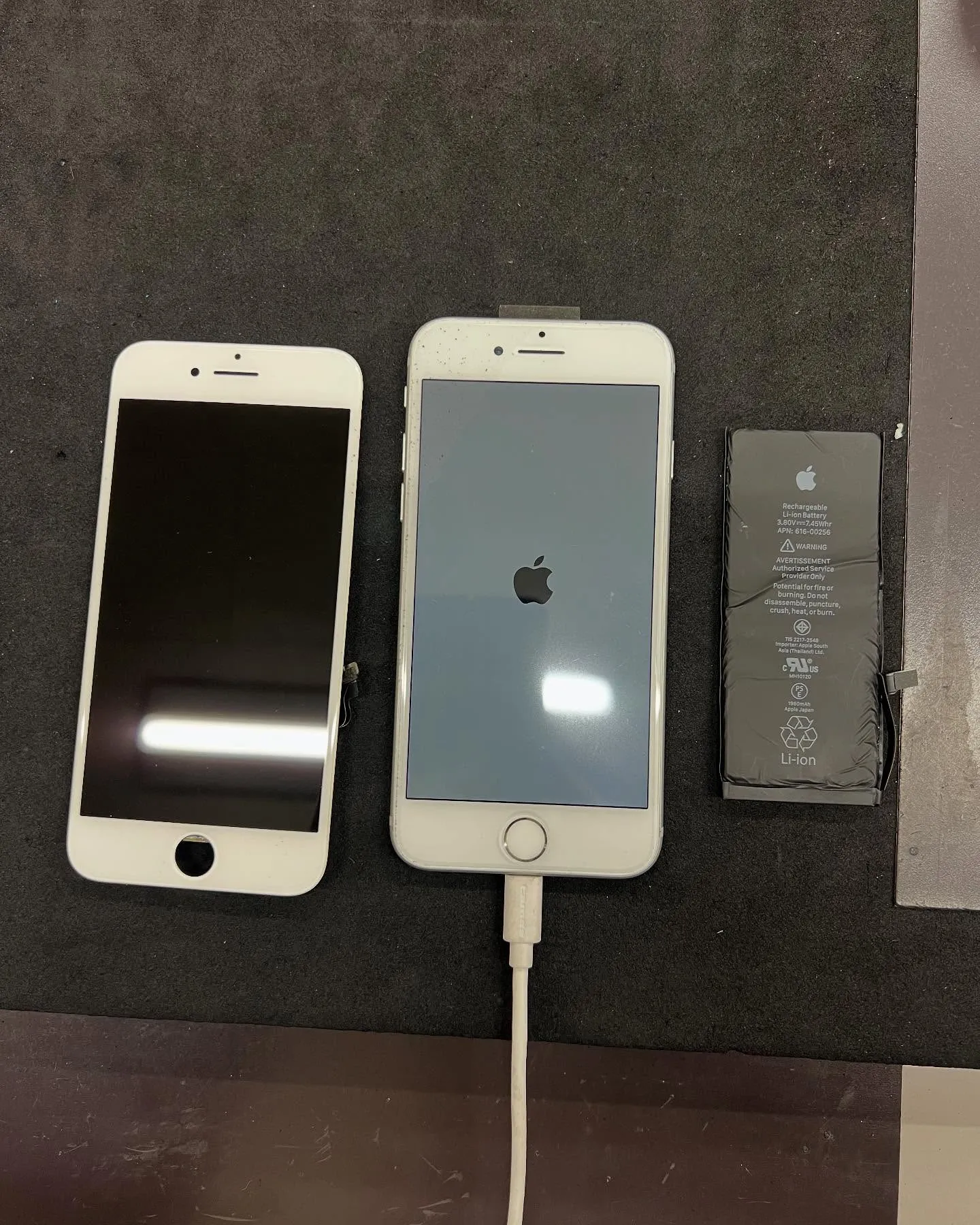 iPhone7plusのバッテリー交換