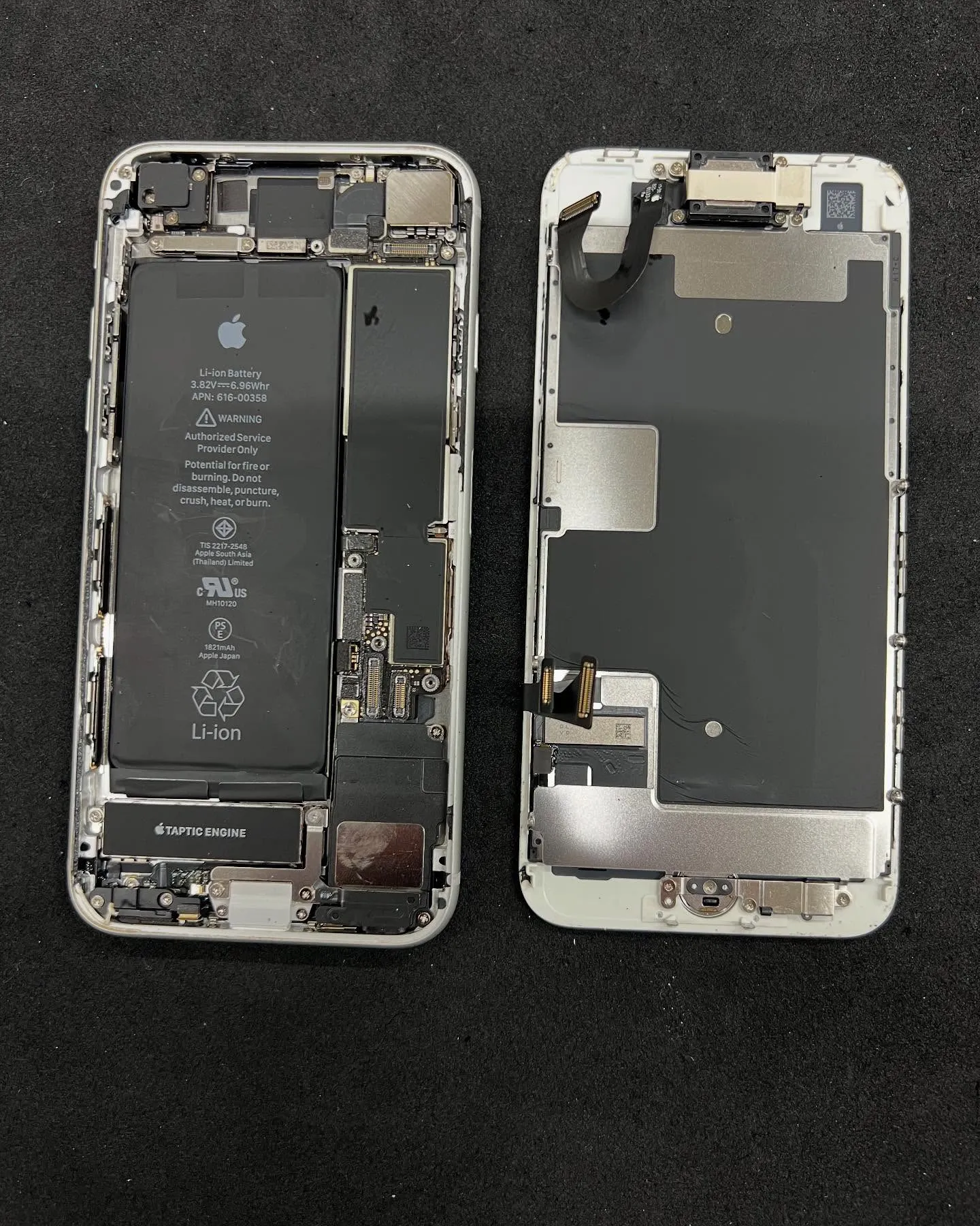 iPhone8のバッテリー交換