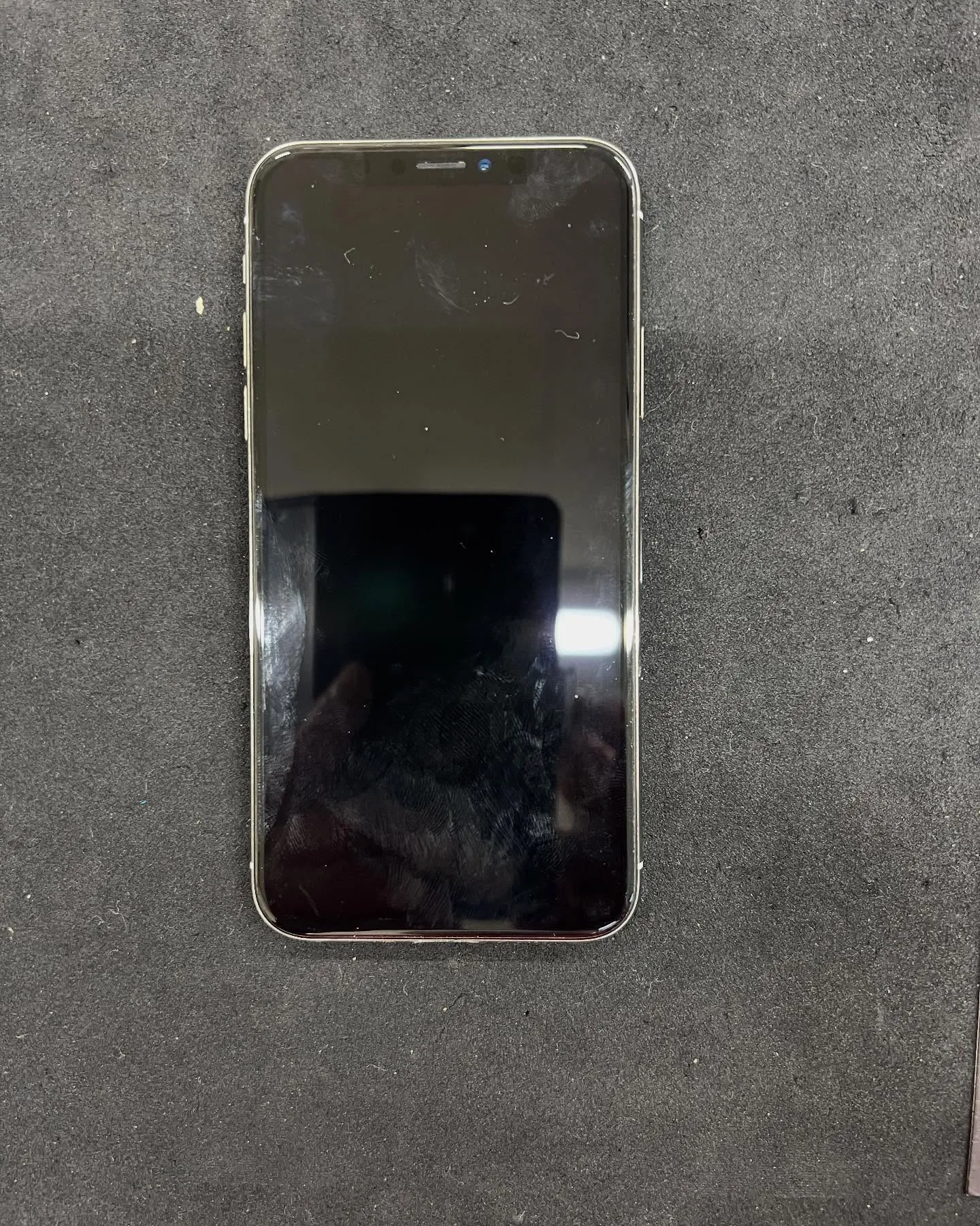 iPhoneXのバッテリー交換