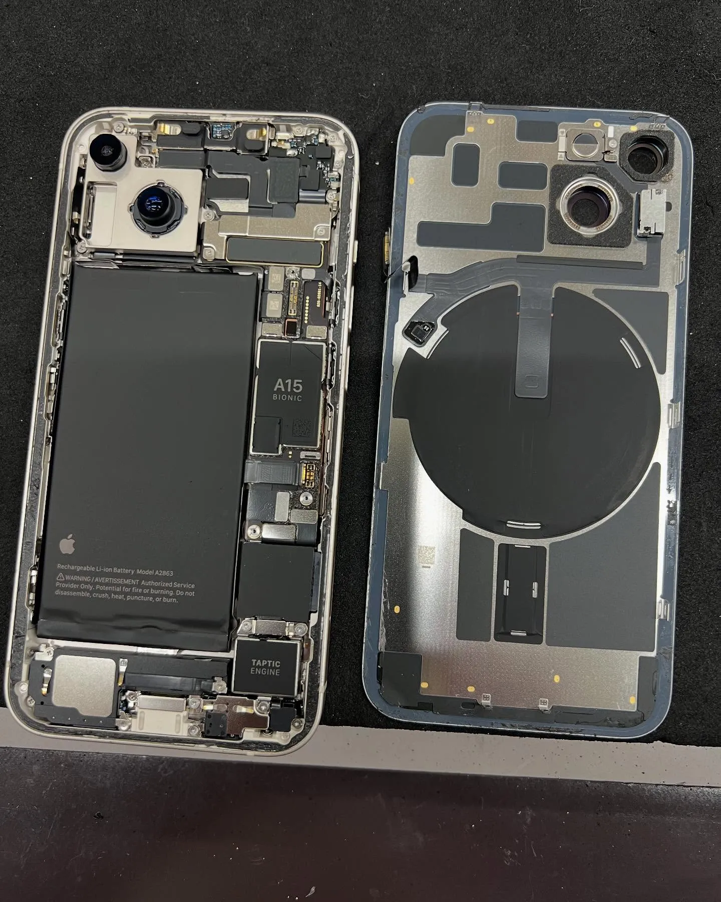 iPhone14のバッテリー交換