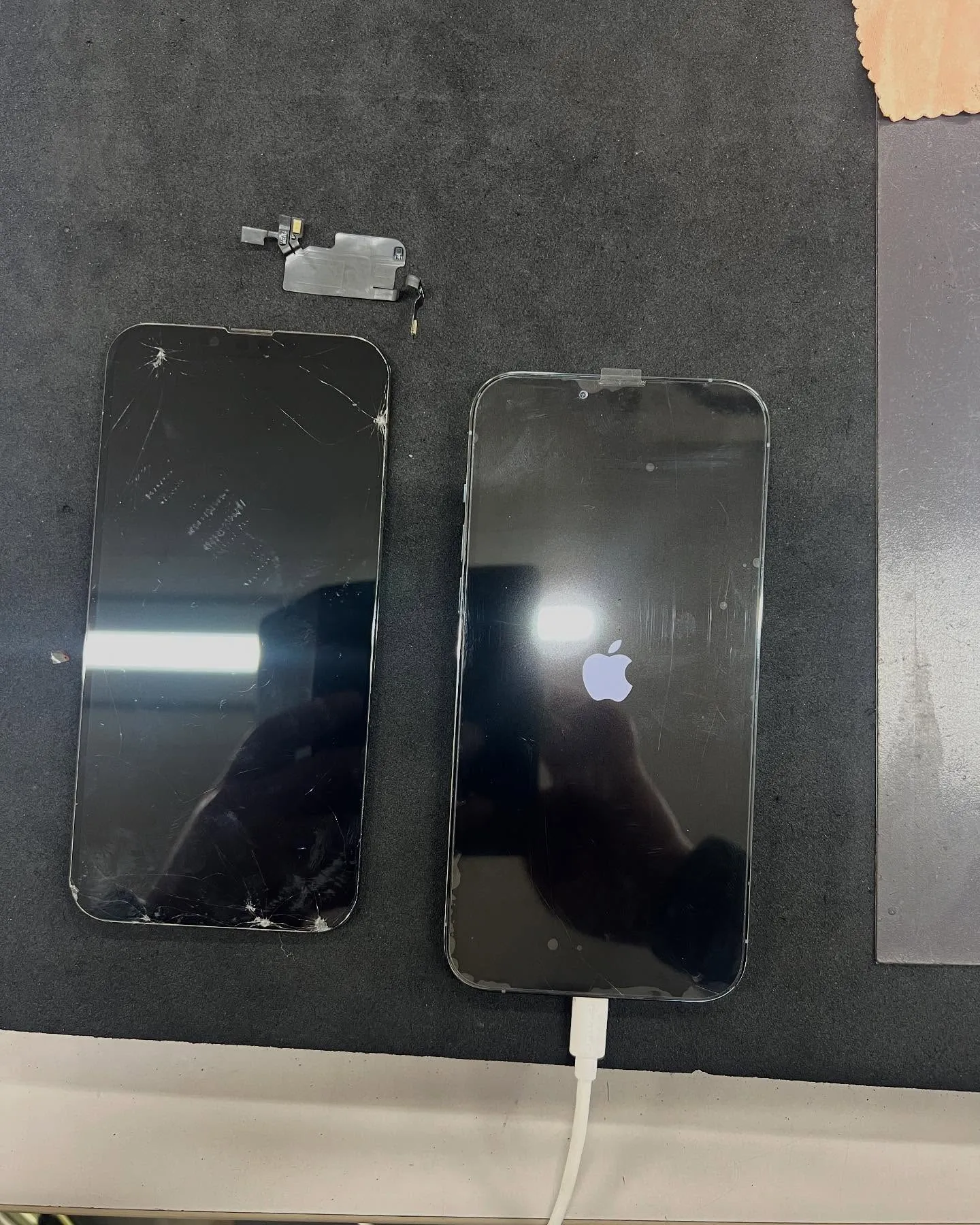 iPhone13pro maxの画面修理とイヤースピーカー修...