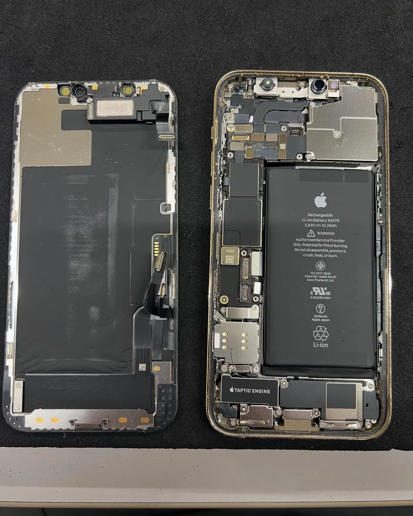 iPhone12の画面修理