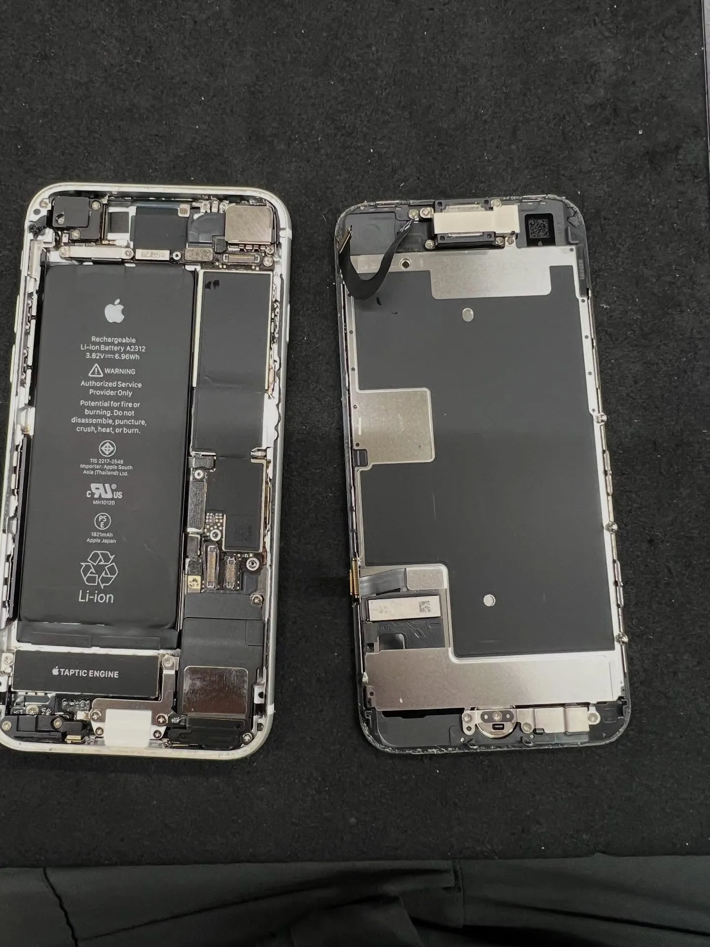 iPhone SE2のバッテリー交換