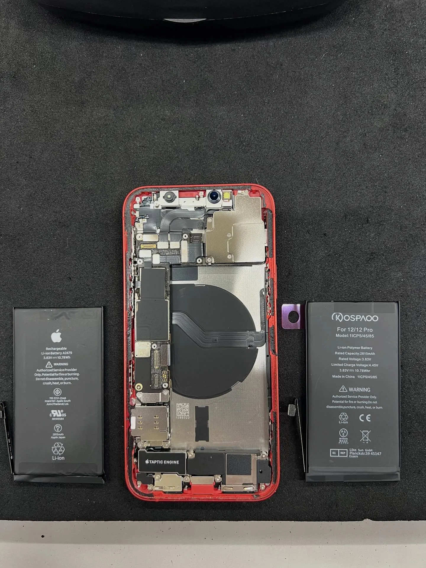 iPhone 12proのバッテリー交換