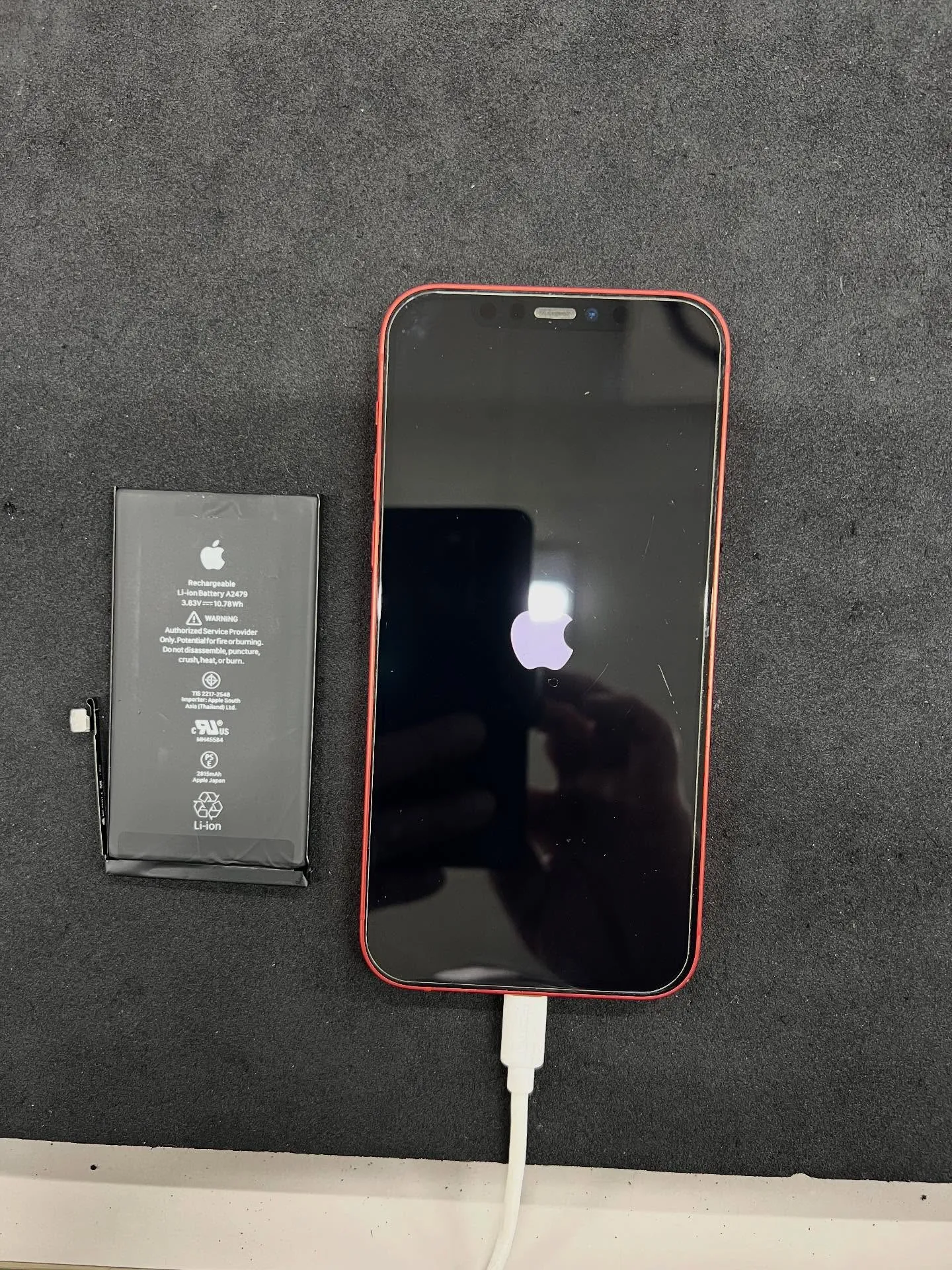 iPhone 12proのバッテリー交換