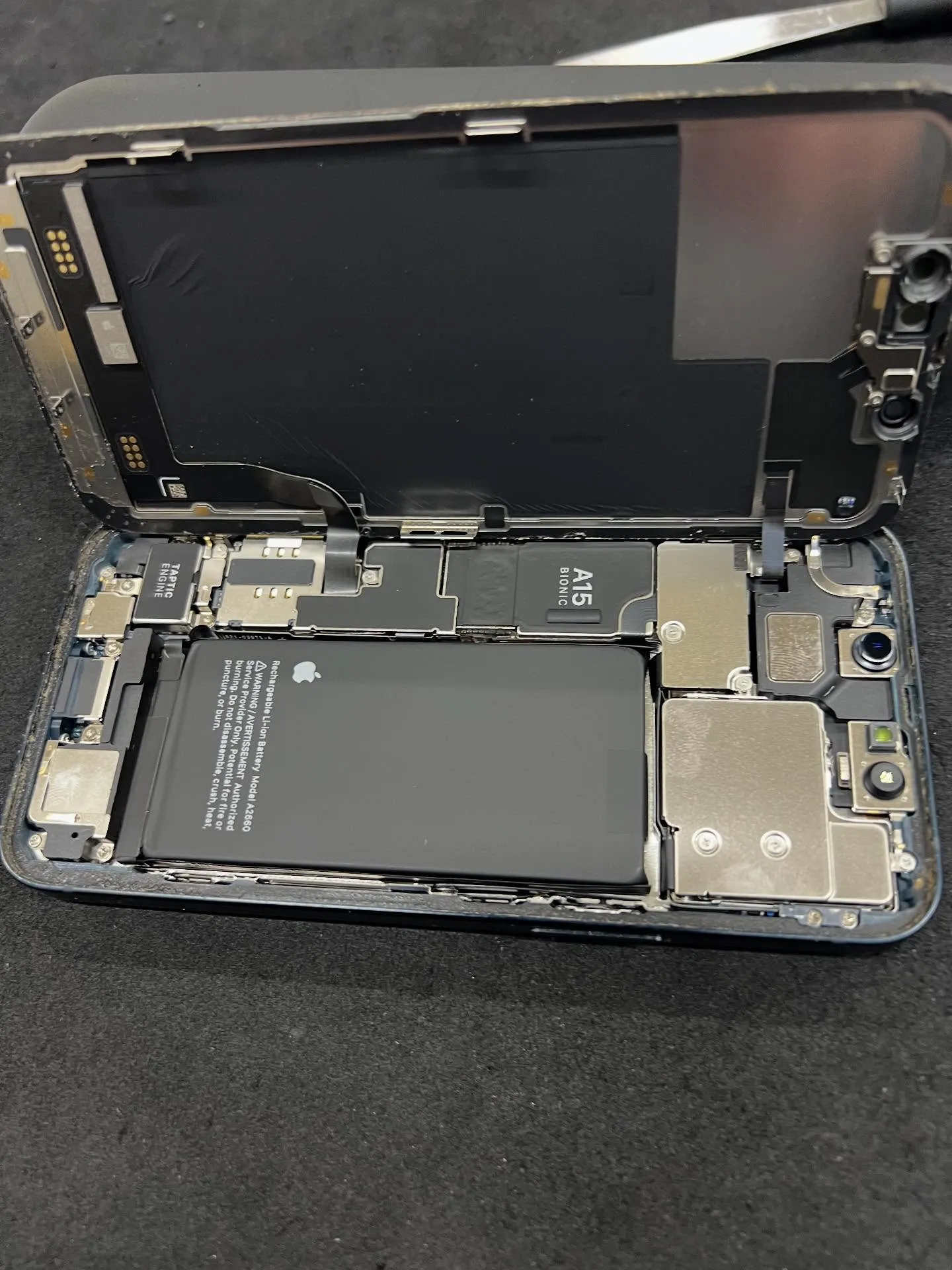 iPhone 13miniのバッテリー交換