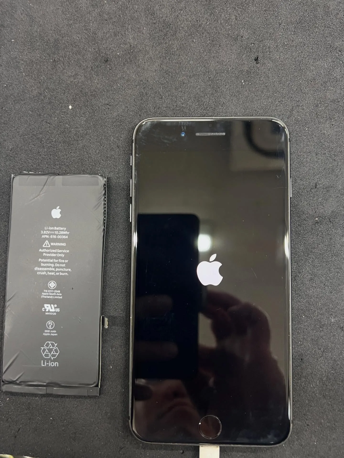 iPhoneSE2のバッテリー交換