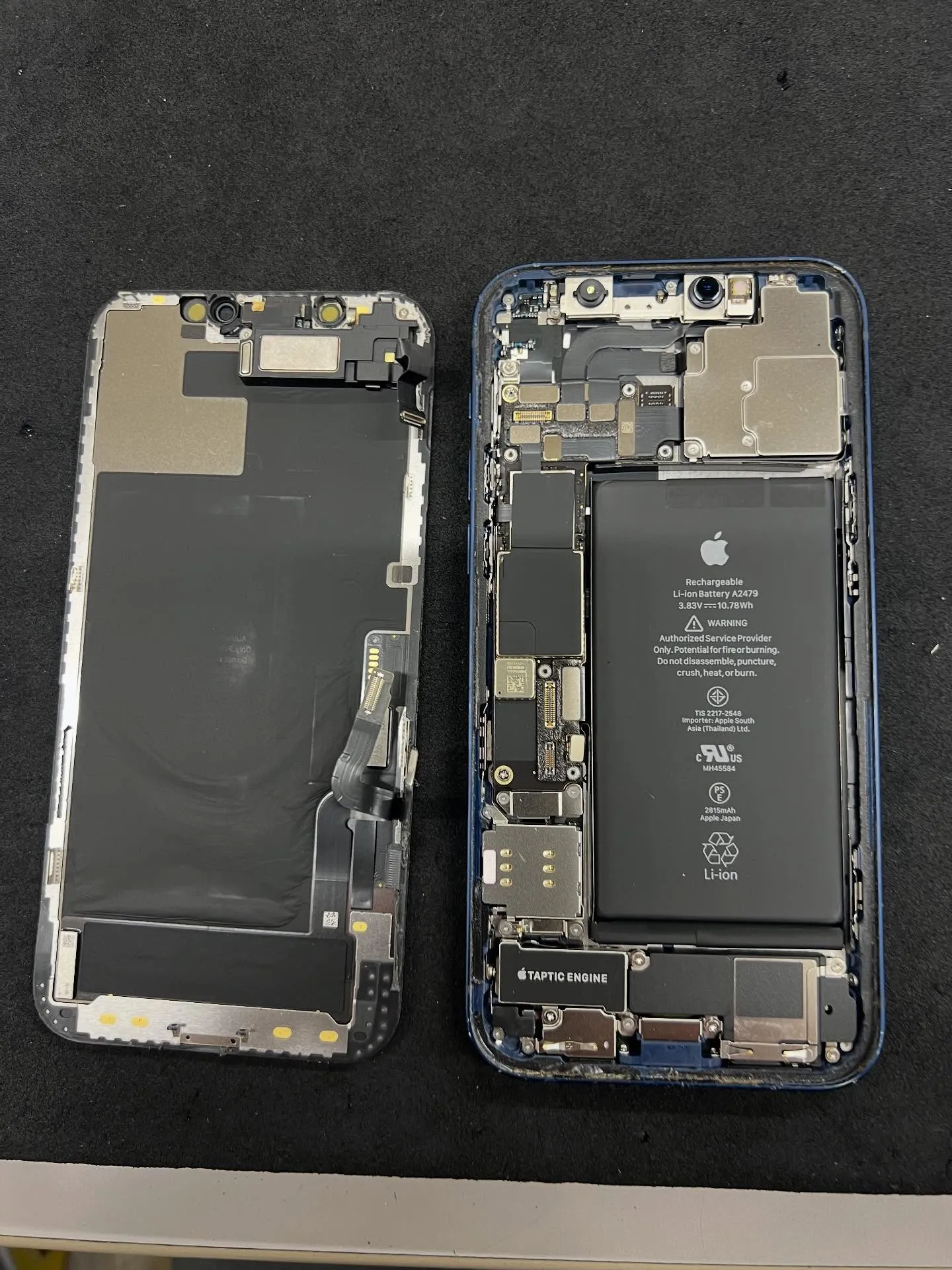 iPhone 12proのバッテリー交換