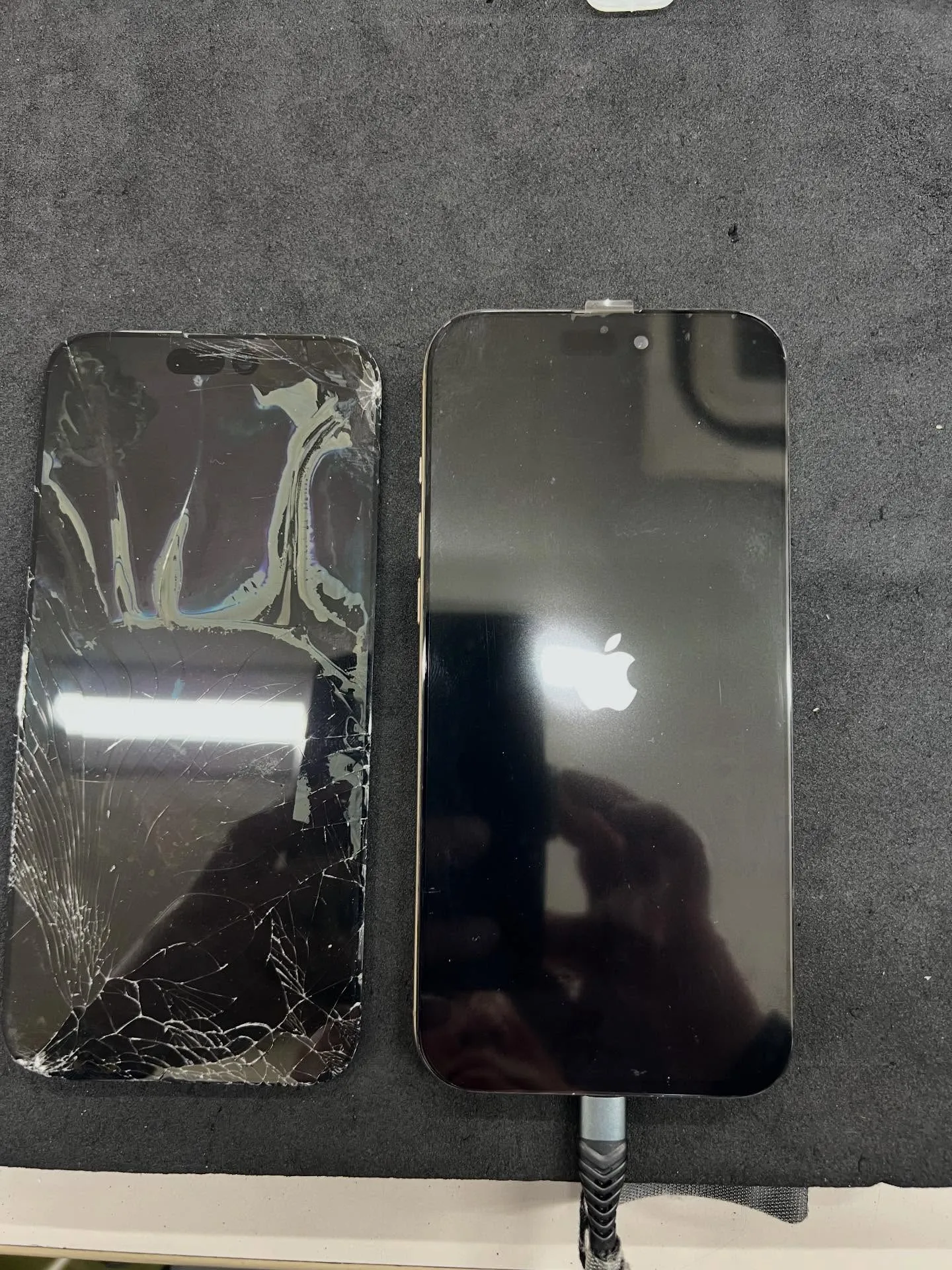 iPhone15の画面修理