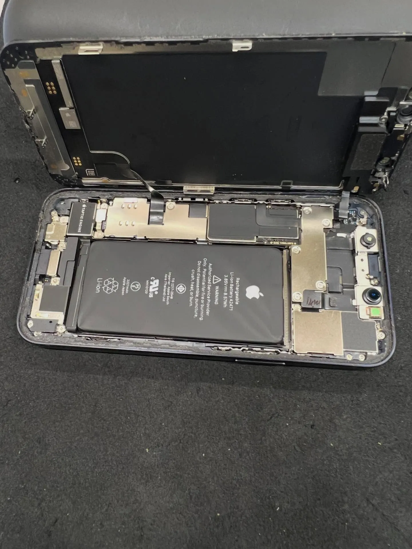 iPhone 12miniのバッテリー交換