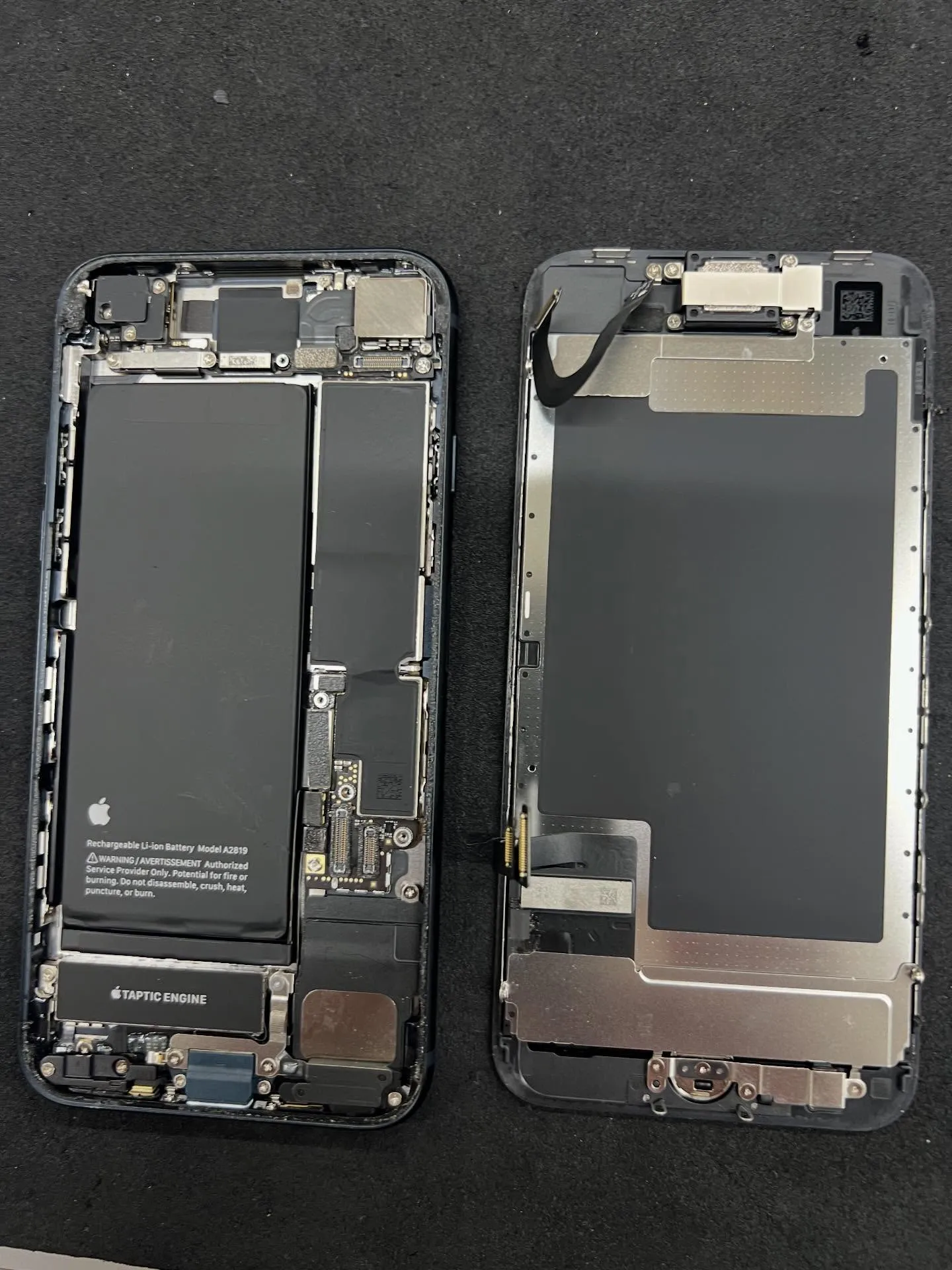 iPhone SE3のバッテリー交換