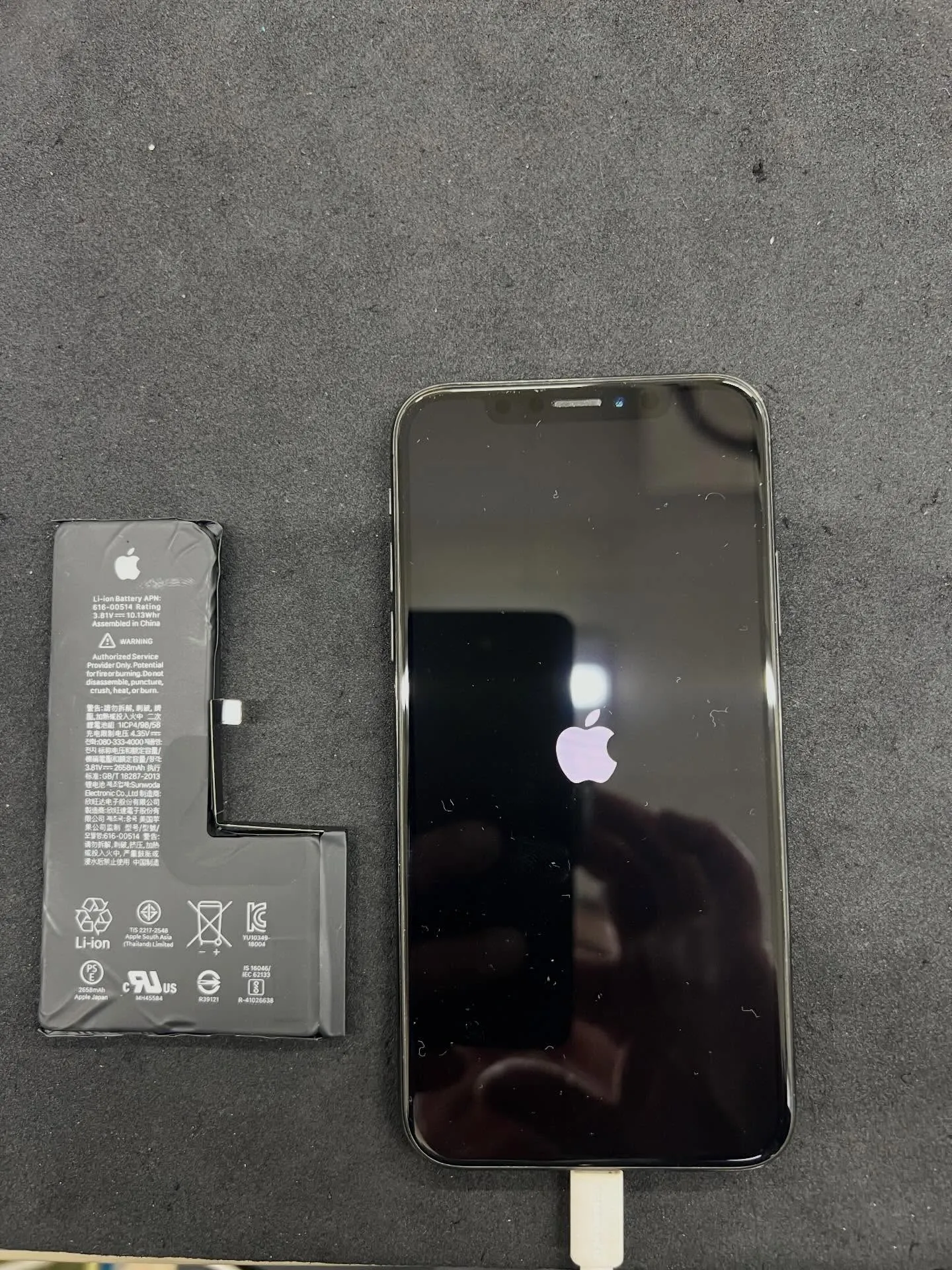 iPhone 11proのバッテリー交換