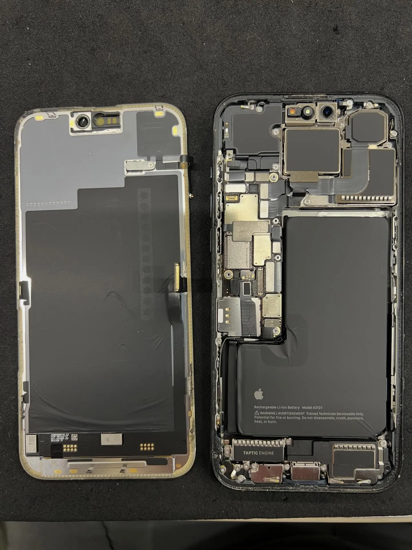 iPhone 15promaxの画面修理