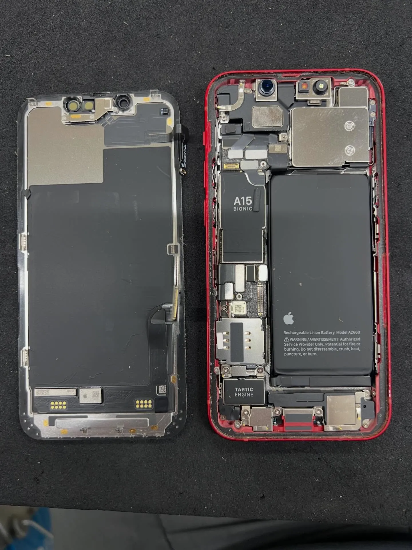 iPhone12の画面修理