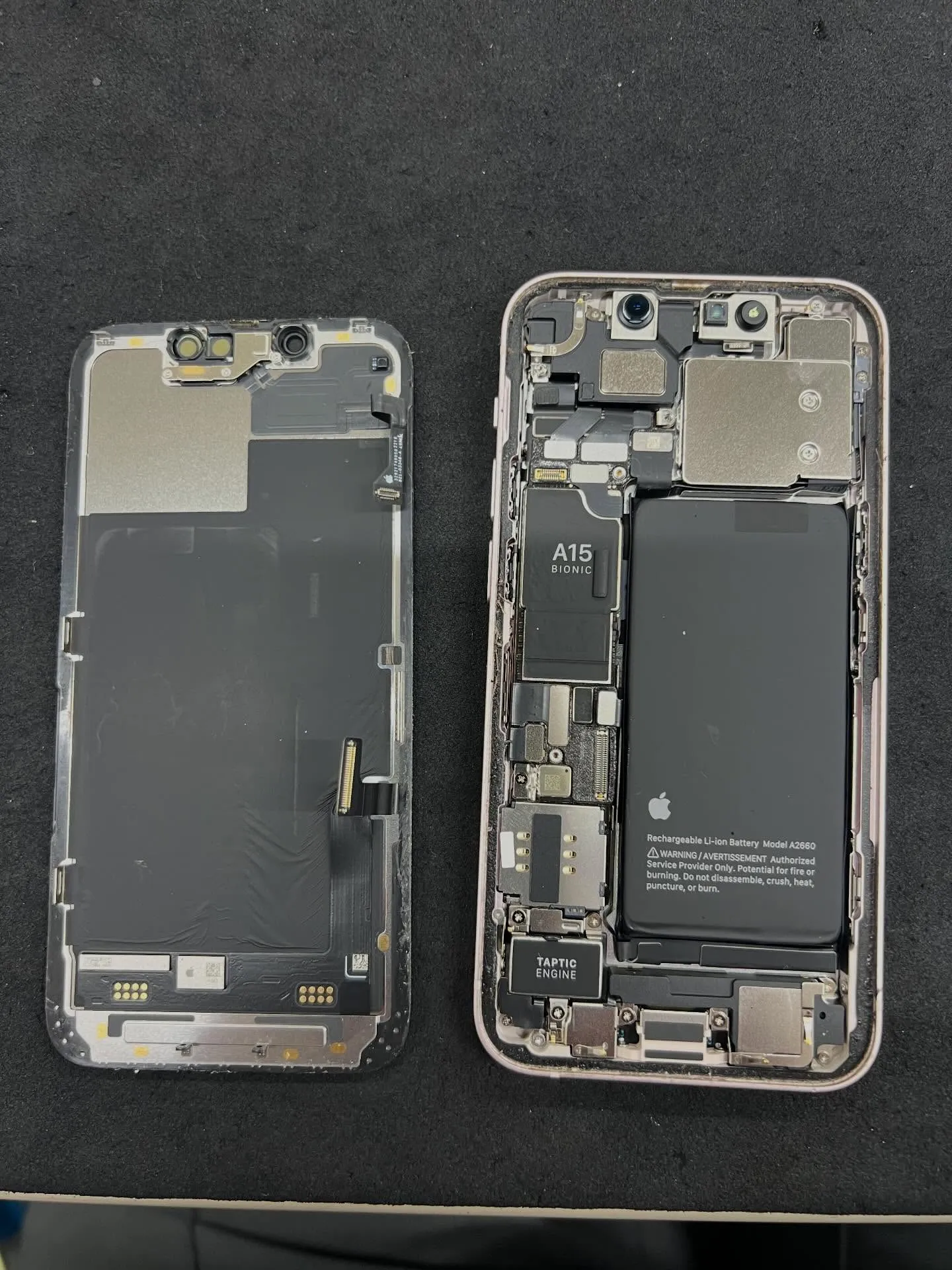 iPhone13のバッテリー交換