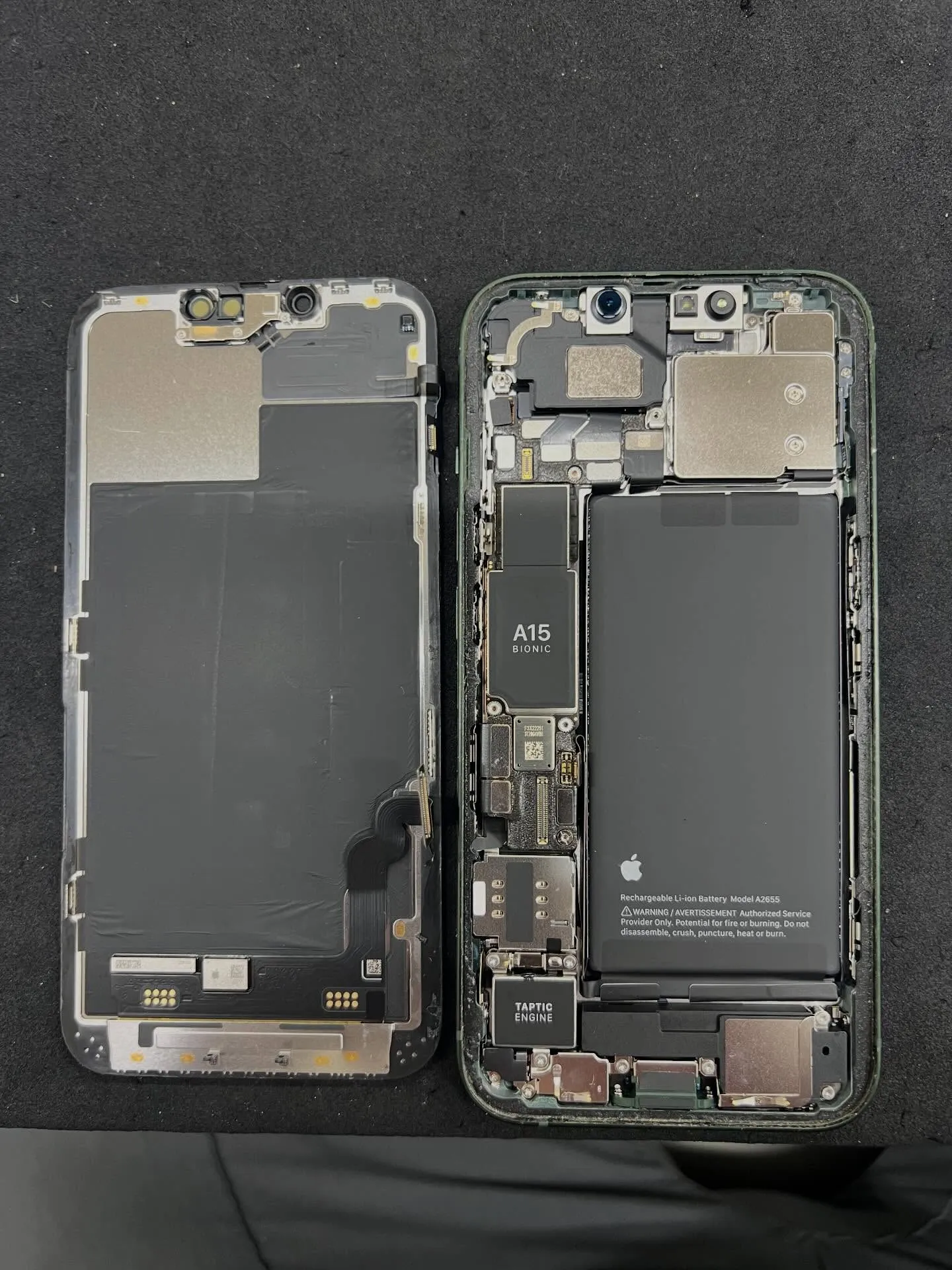 iPhone13のバッテリー交換