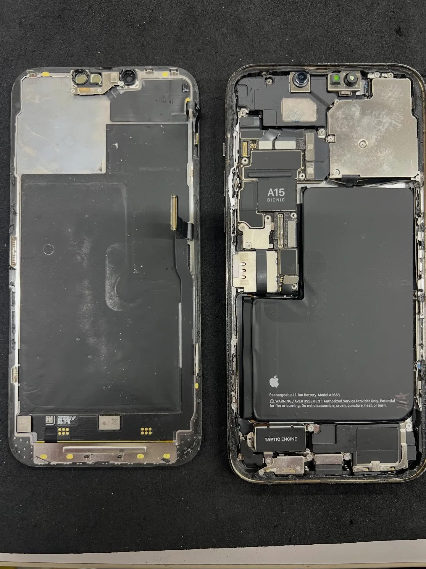 iPhone 14proのバッテリー交換のご依頼をいただきま...