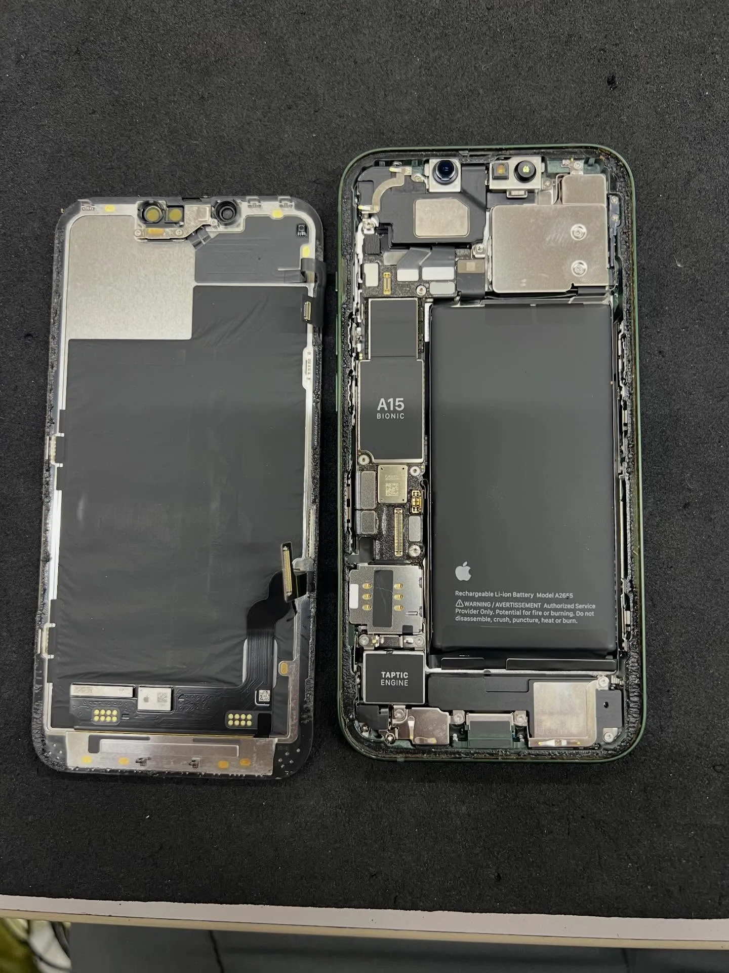 iPhone13のバッテリー交換